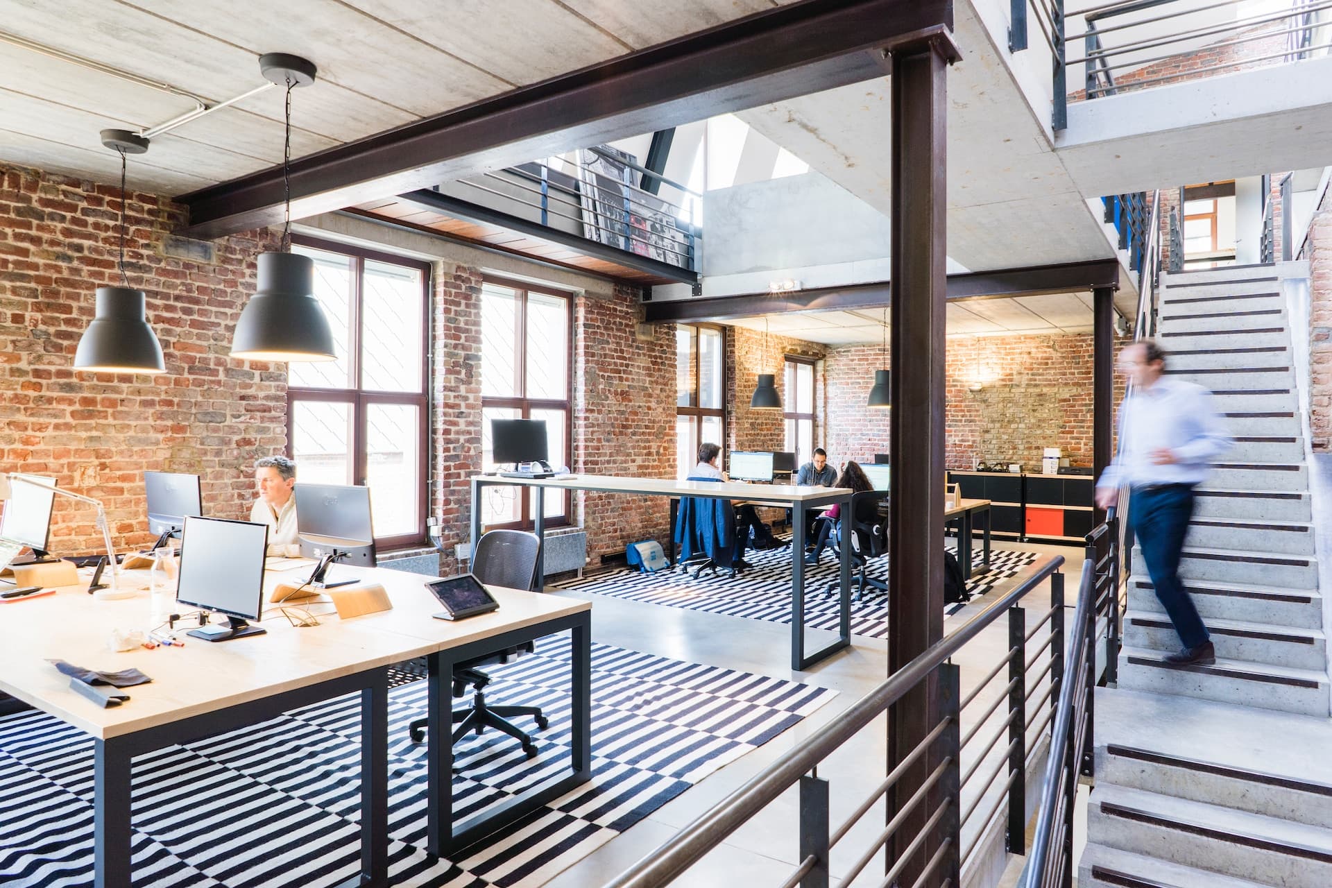 Conference room with a long table and chairs at the Strategic Solutions Labs office